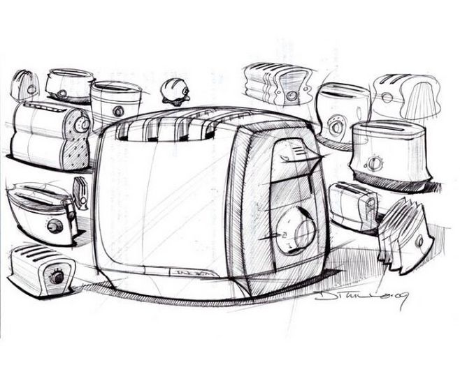 產品線稿手繪#工業設計#