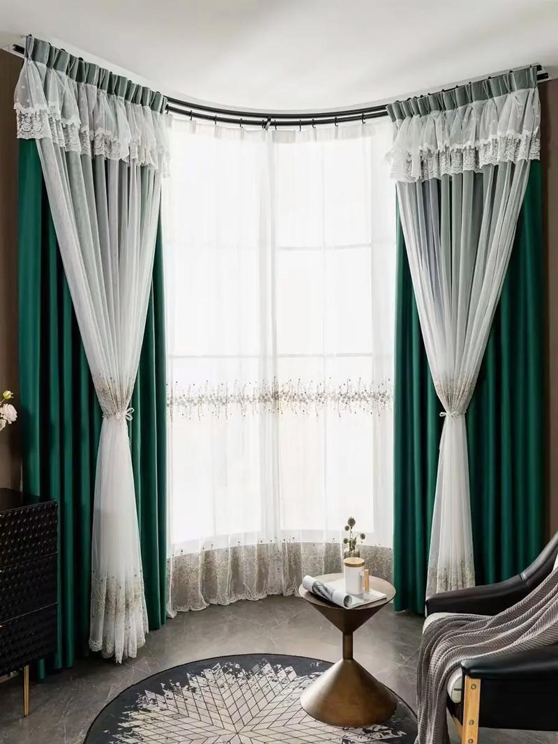 弧形窗簾 軟裝設計中的驚艷之選